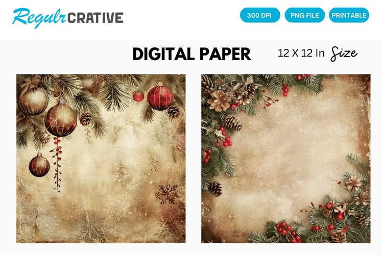 Christmas Background Clipart Image 2