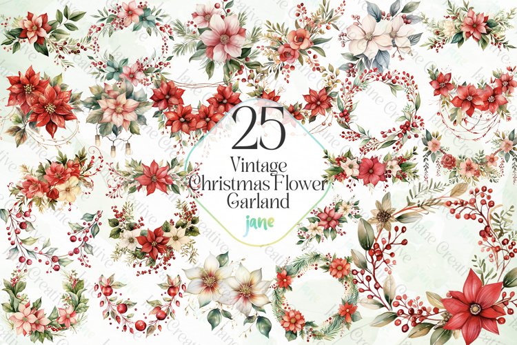 Vintage Flower Illustration Image 13