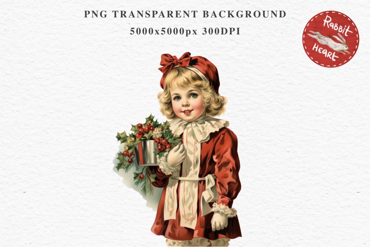 Vintage Christmas Kids Clipart Winter Children PNG Boy Girl Art Image Watercolor Transparent Print illustration sublimation printable digital junk journaling watercolor vintage Christmas Kids, Cute Winter Children clipart, xmas child, Girl Boy with gift
