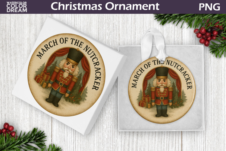 Vintage Christmas Ornament | Nutcracker Ornament