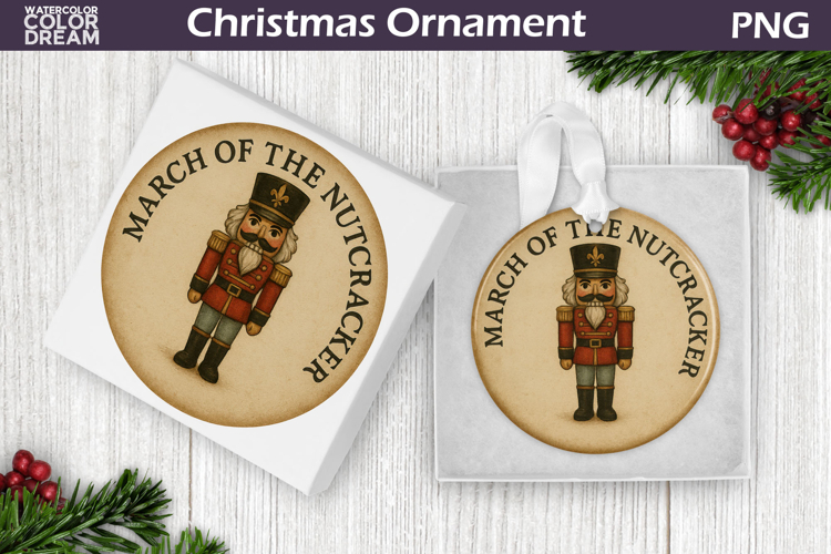 Vintage Christmas Ornament | Nutcracker Ornament