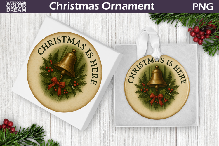 Retro Christmas Ornament | Vintage Christmas Ornament