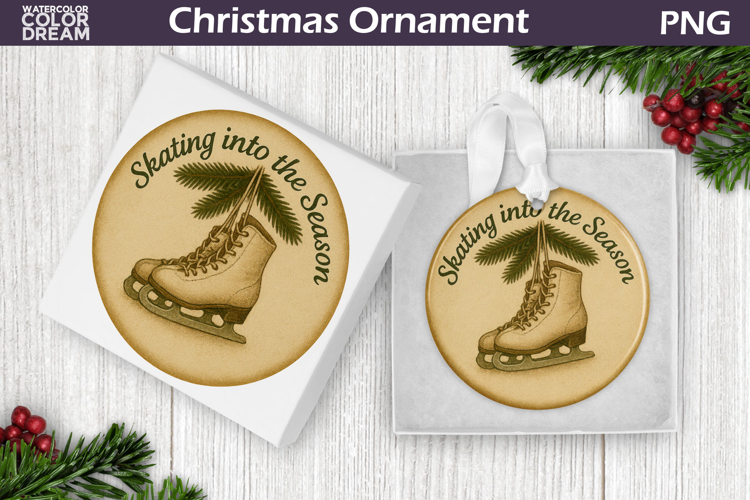 Retro Christmas Ornament | Vintage Christmas Ornament