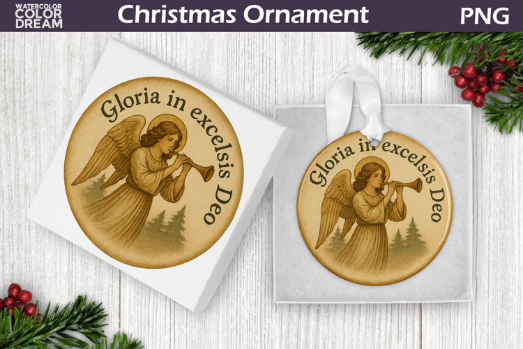 Retro Christmas Ornament | Vintage Christmas Ornament