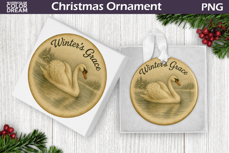 Retro Christmas Ornament | Vintage Christmas Ornament