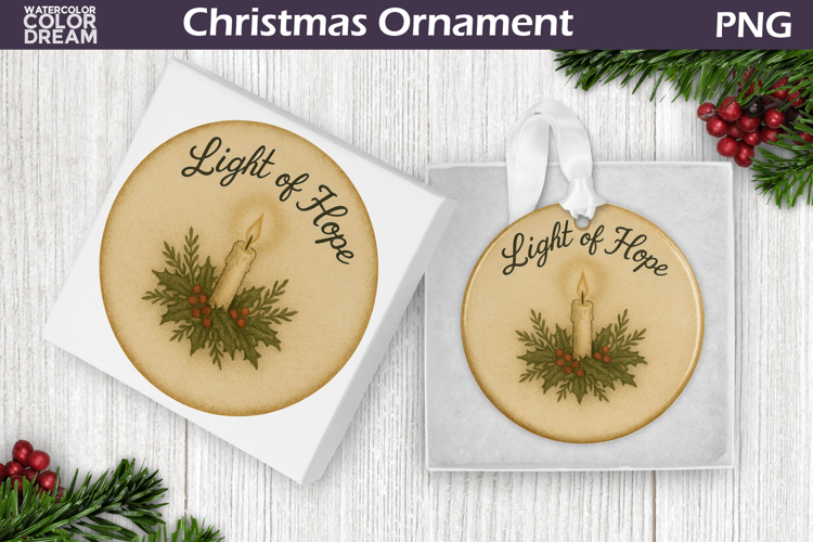 Retro Christmas Ornament | Vintage Christmas Ornament