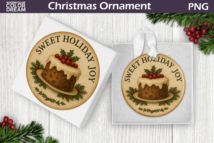 Retro Christmas Ornament | Vintage Christmas Ornament