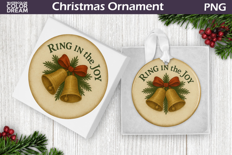 Retro Christmas Ornament | Vintage Christmas Ornament