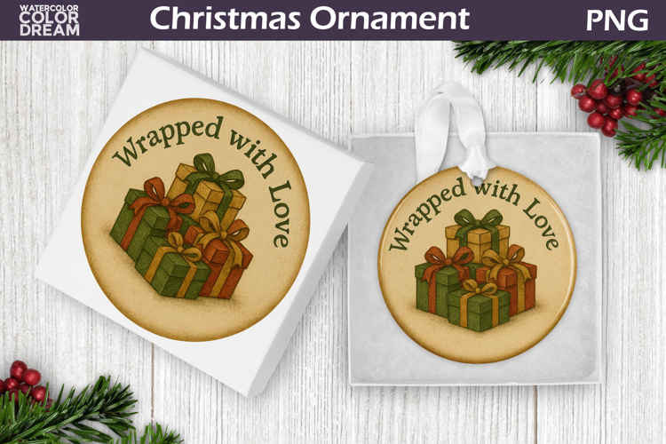 Retro Christmas Ornament | Vintage Christmas Ornament