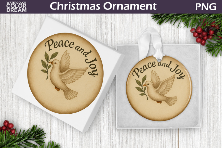 Retro Christmas Ornament | Vintage Christmas Ornament