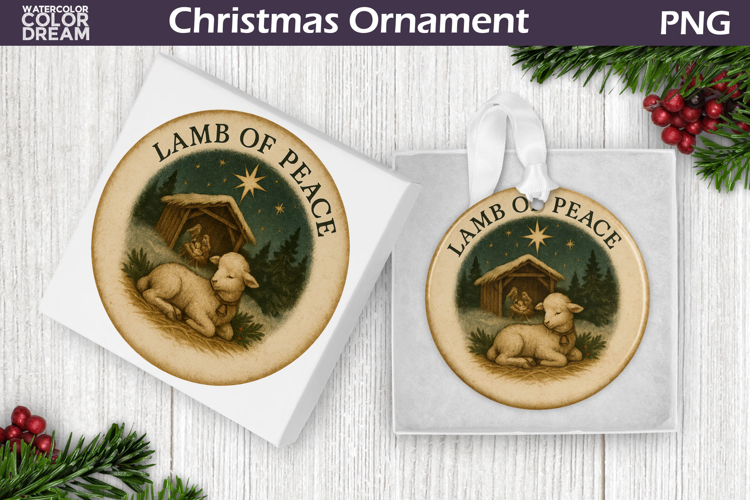 Retro Christmas Ornament | Vintage Christmas Ornament