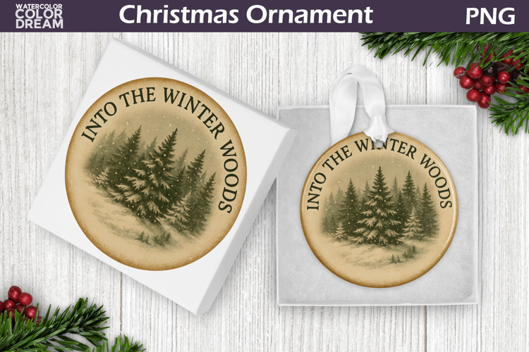 Retro Christmas Ornament | Vintage Christmas Ornament