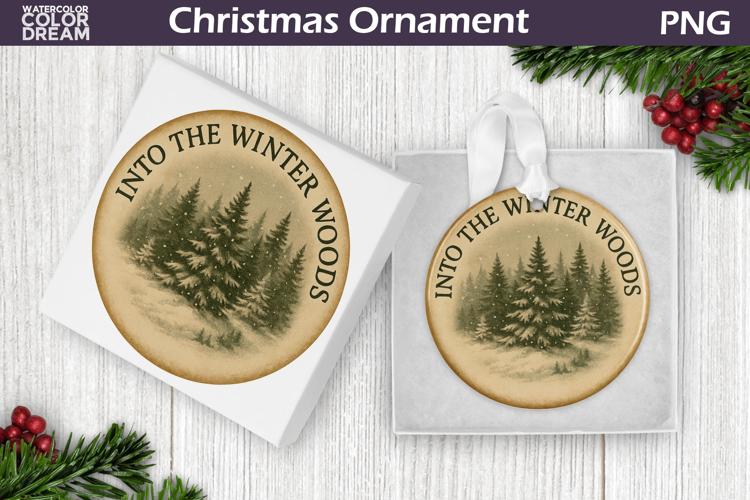 Retro Christmas Ornament | Vintage Christmas Ornament