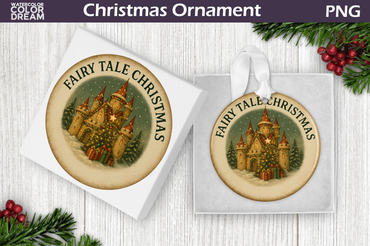 Retro Christmas Ornament | Vintage Christmas Ornament