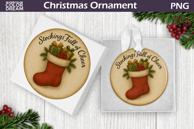 Retro Christmas Ornament | Vintage Christmas Ornament