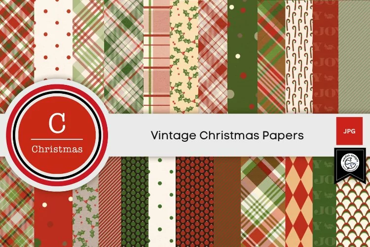 Vintage Christmas Papers
