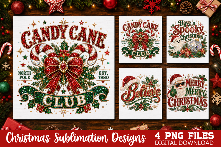 Merry Christmas Designs, Santa Holiday PNG, Christmas Cheer