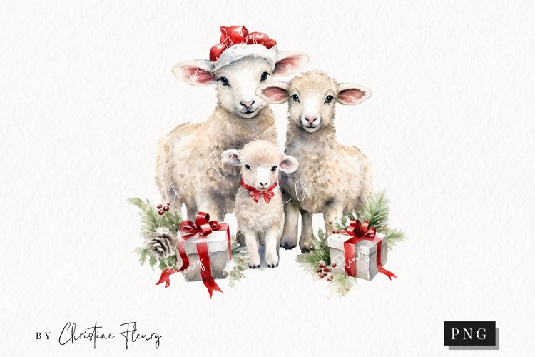 Sheep Clipart Image 13