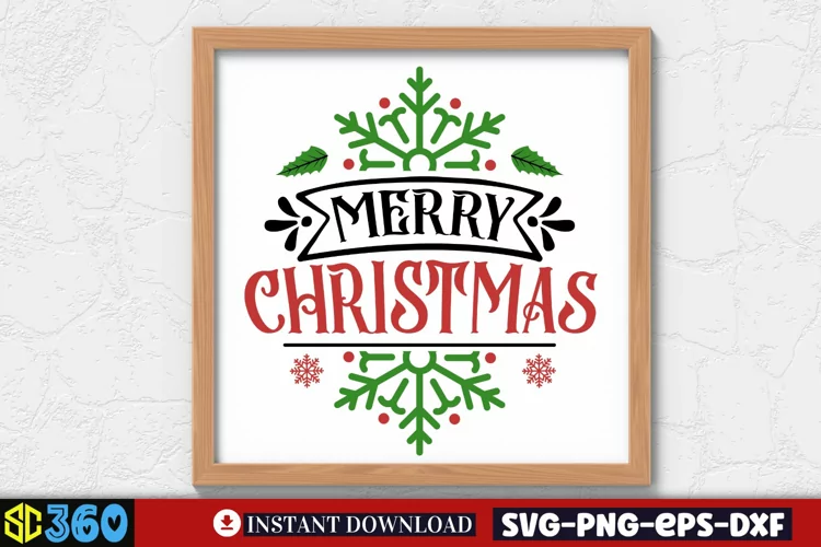 Merry christmas SVG, Christmas SVG