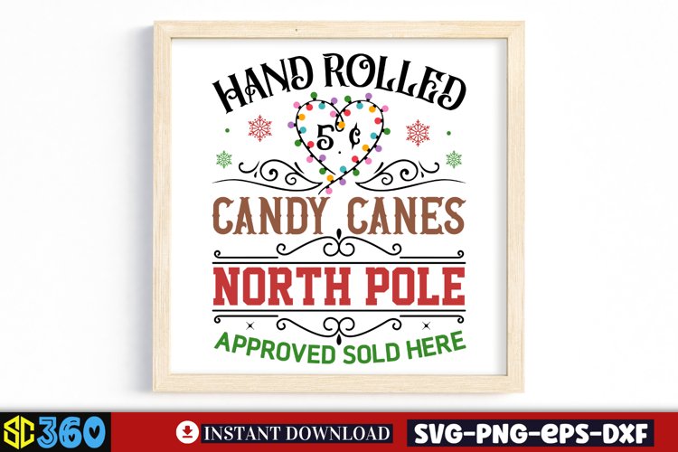 Candy Canes Svg Image 16