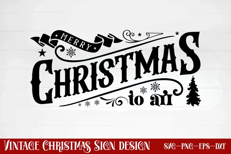 Merry christmas to all SVG, Christmas SVG