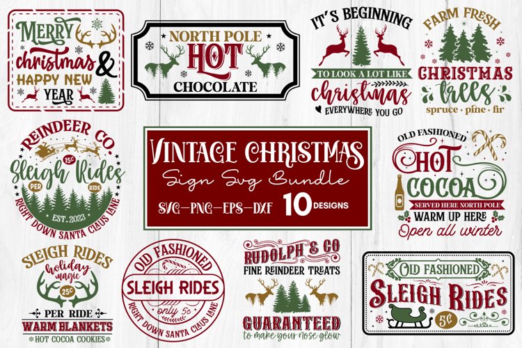 Christmas Signs Svg Image 7
