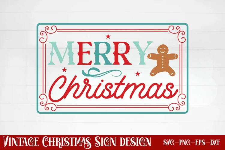 Merry christmas SVG