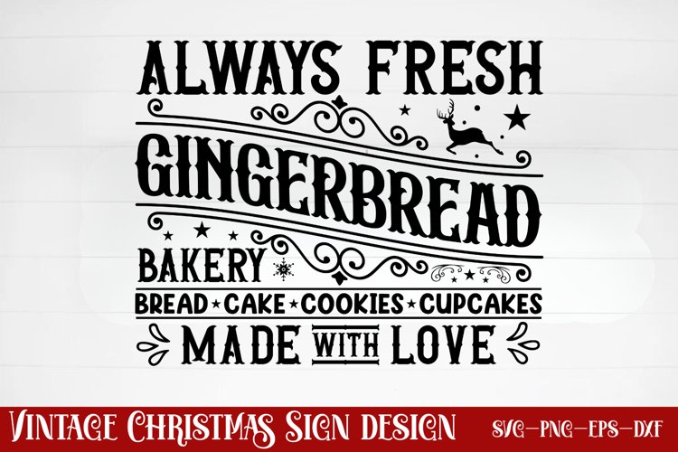 Gingerbread Clipart Image 14