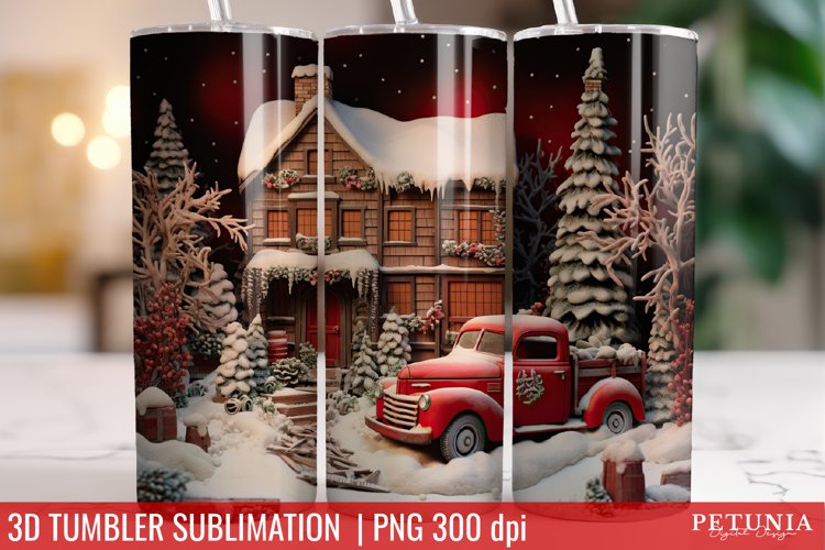 3d Sublimation Tumbler Designs Image 2