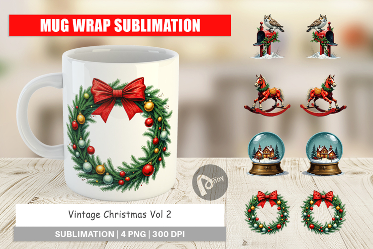 Vintage Christmas Clipart Image 5