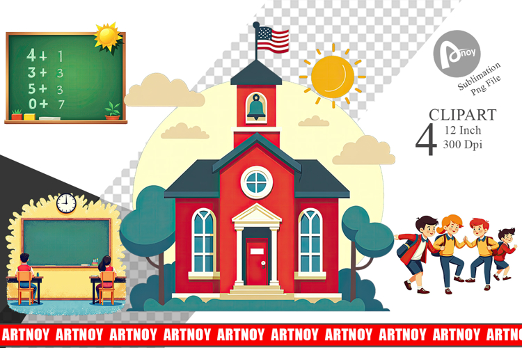 Classroom Clipart Image 12