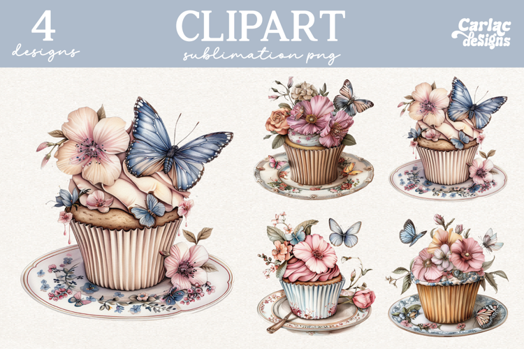 Vintage Clipart PNG, Vintage Sublimation Designs