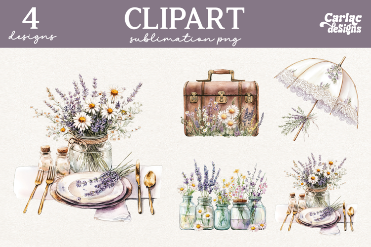 Vintage Clipart PNG, Vintage Sublimation Designs