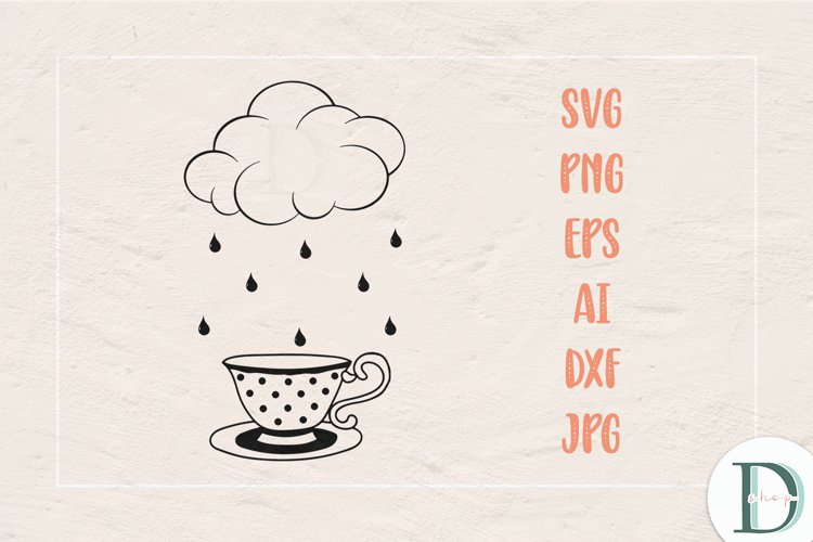 Coffee Cup Silhouette Image 6