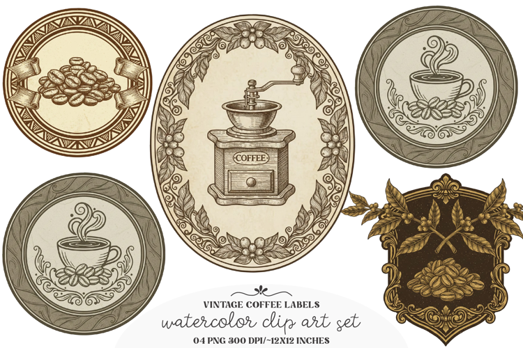 Vintage Cactus Label Printable