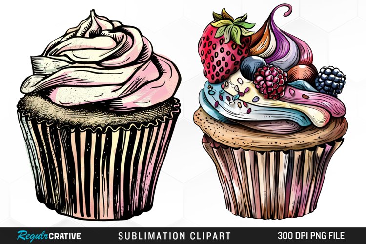 Cupcake Graphic Image 15