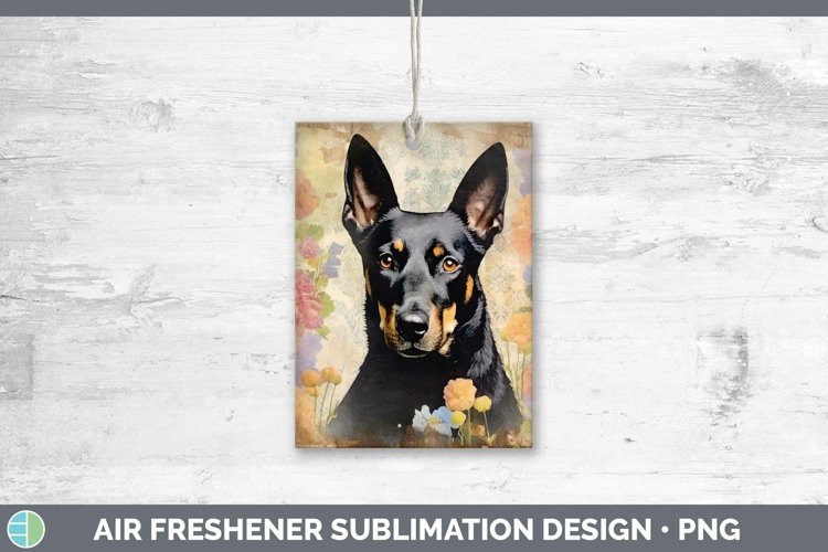 GorgeousVintage Decoupage Air Freshener design.