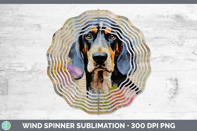 GorgeousVintage Decoupage Wind Spinner design.