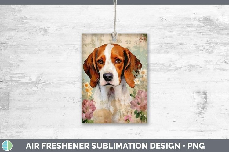 GorgeousVintage Decoupage Air Freshener design.