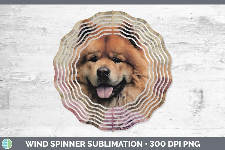 GorgeousVintage Decoupage Wind Spinner design.