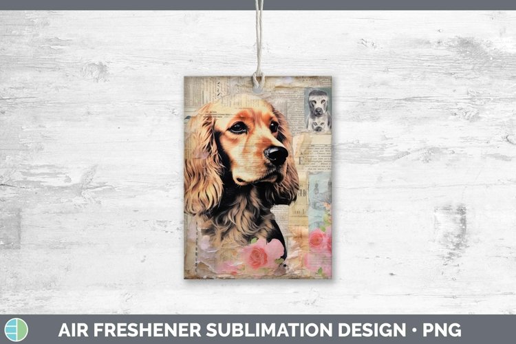 GorgeousVintage Decoupage Air Freshener design.