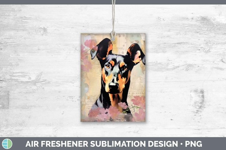 GorgeousVintage Decoupage Air Freshener design.