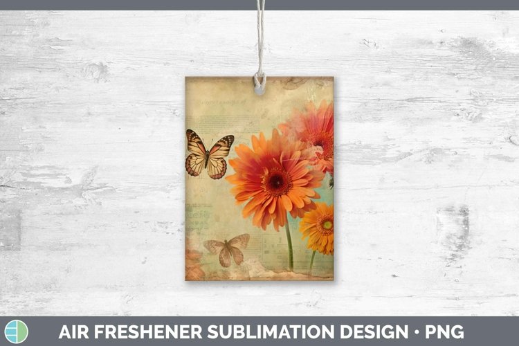 GorgeousVintage Decoupage Air Freshener design.