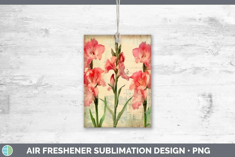 GorgeousVintage Decoupage Air Freshener design.