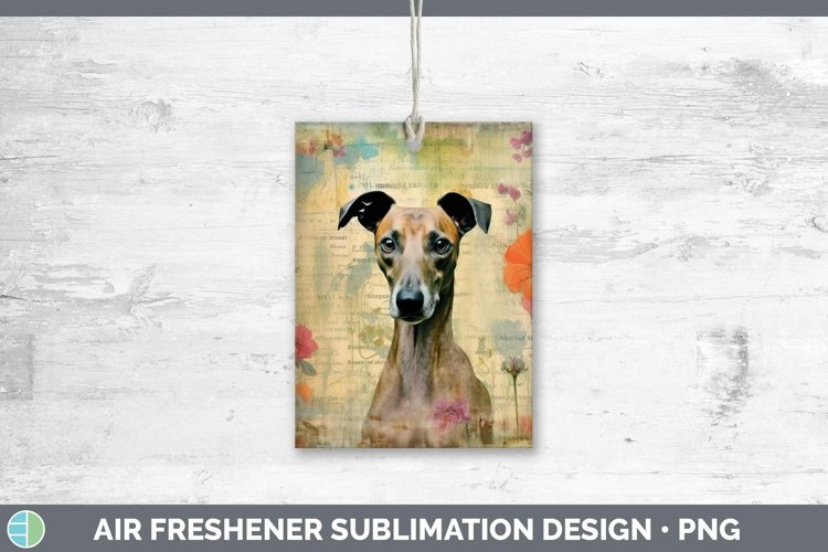 GorgeousVintage Decoupage Air Freshener design.