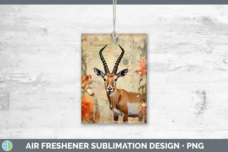 Vintage Decoupage Impala Air Freshener Sublimation Car Fresh