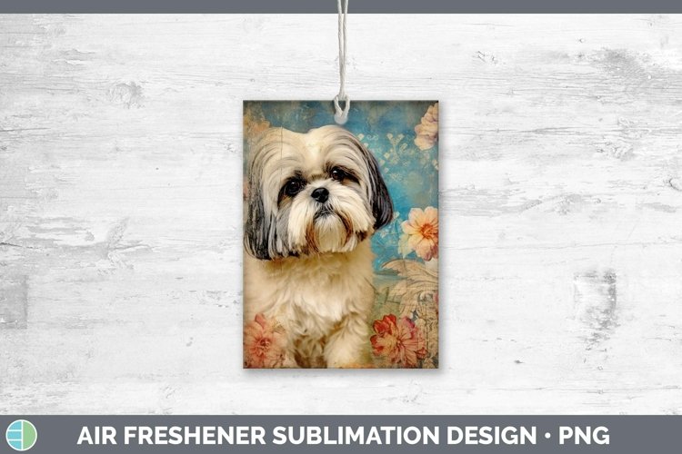 GorgeousVintage Decoupage Air Freshener design.