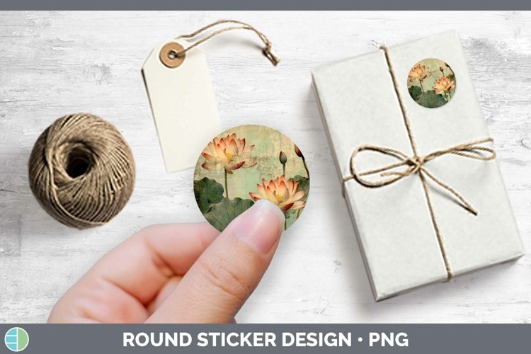 GorgeousVintage Decoupage Stickers design.