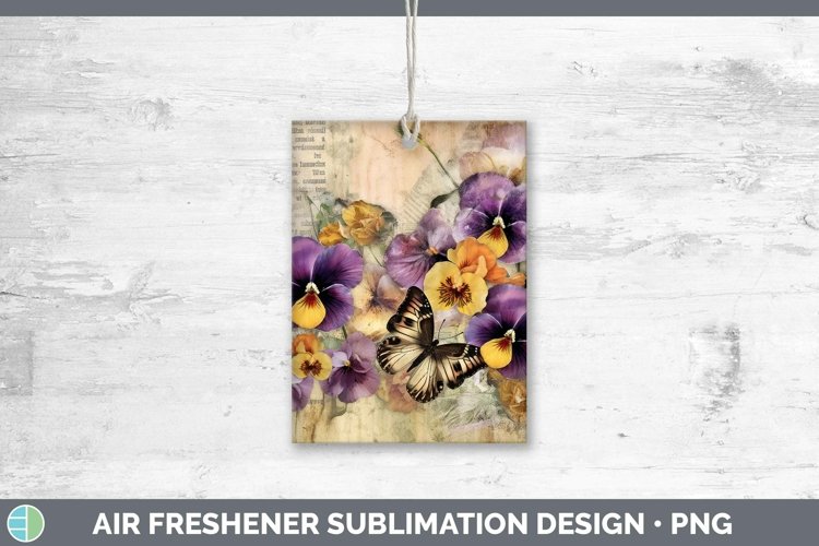 GorgeousVintage Decoupage Air Freshener design.