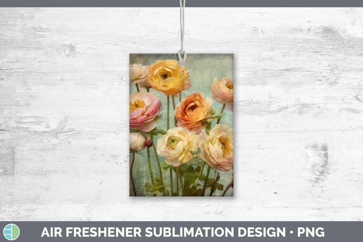 GorgeousVintage Decoupage Air Freshener design.